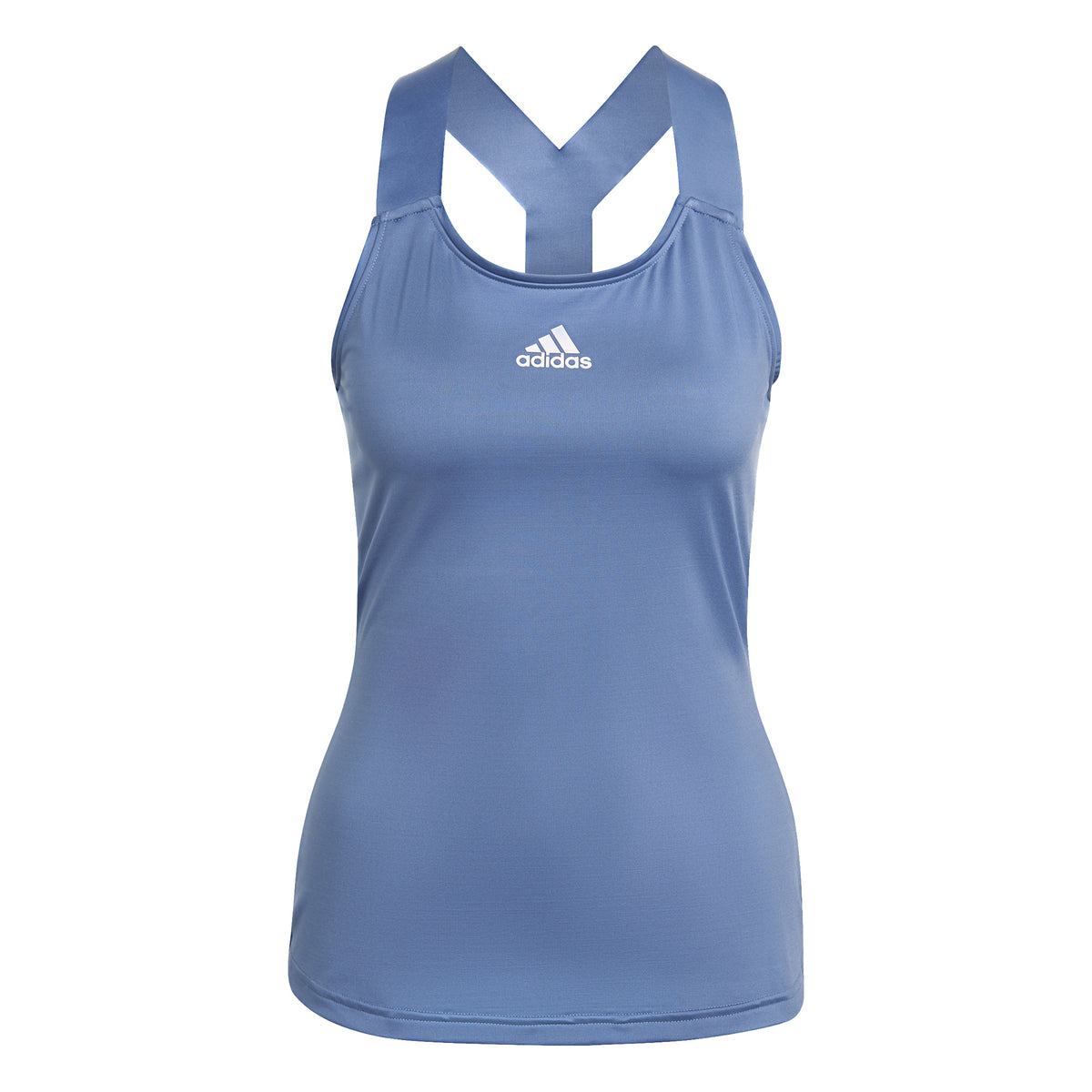 adidas Y- Tanktop Dames - blauw,