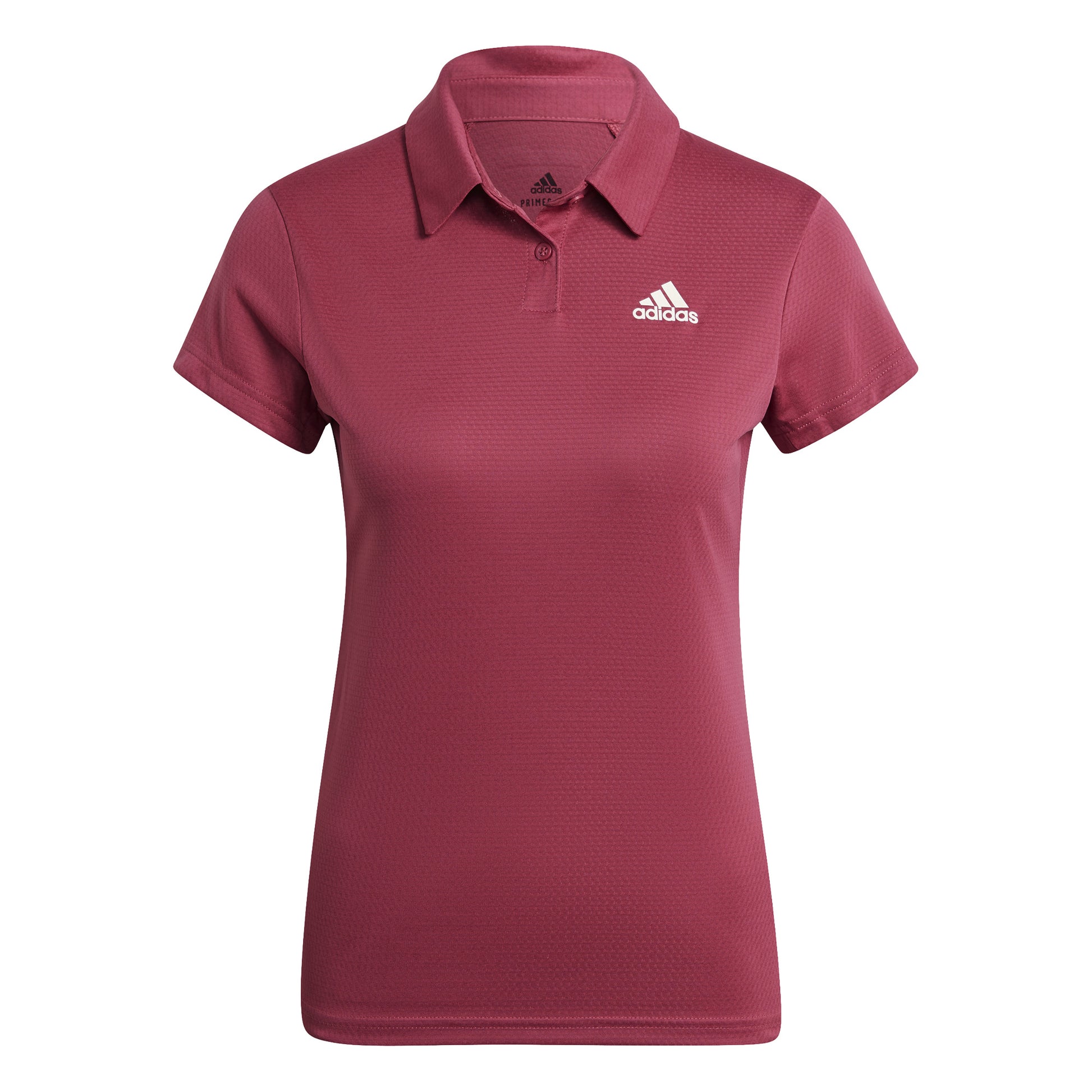 adidas HeatReady Polo Dames - berry, wit