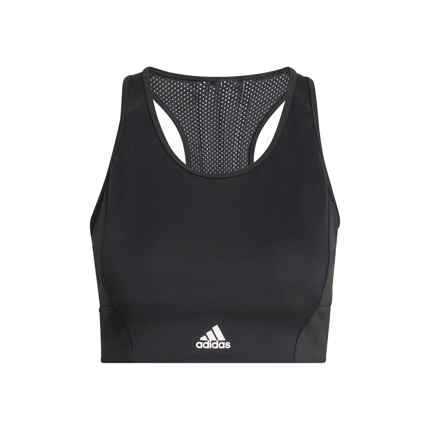 adidas 3Stripes Sport-bh Dames - zwart, wit