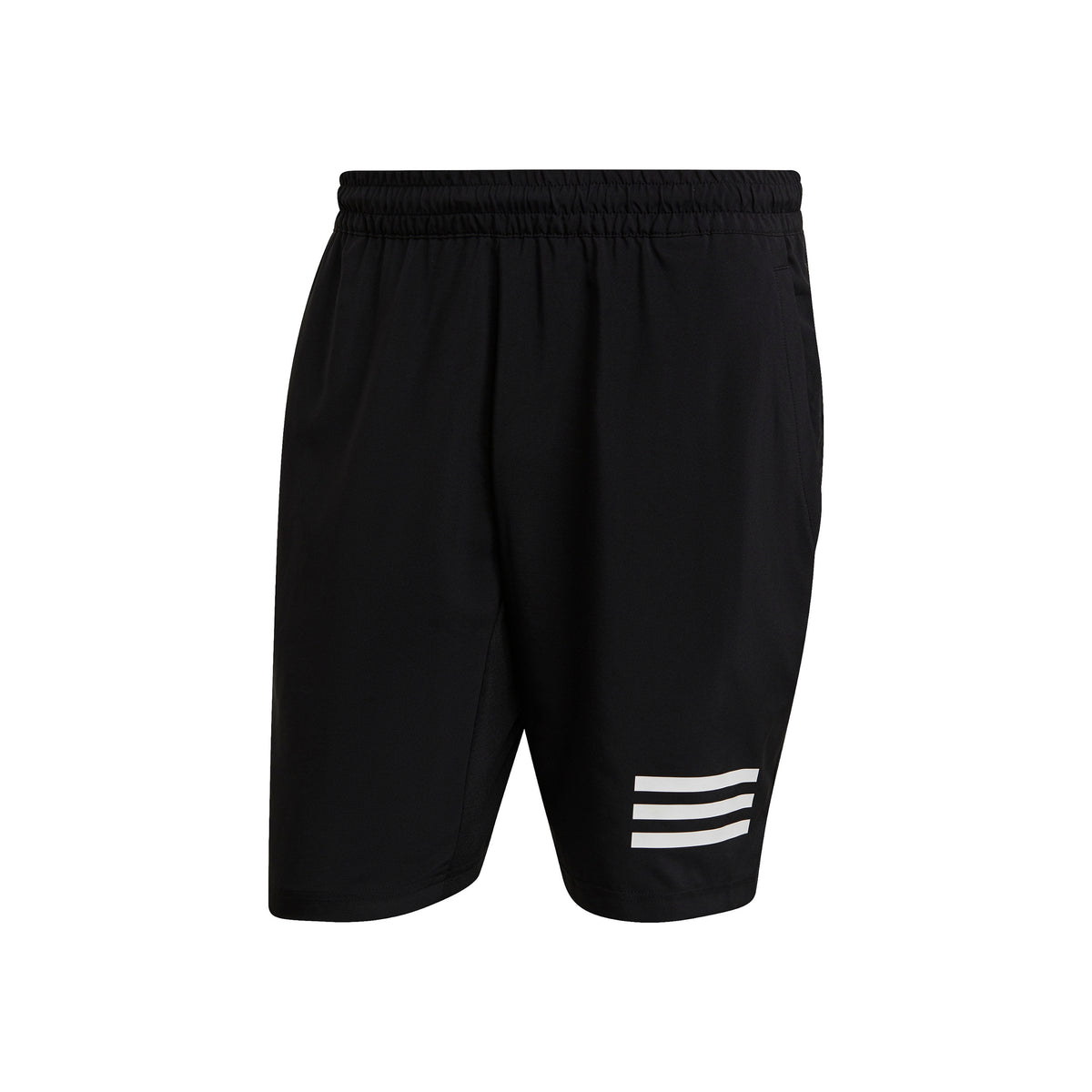 adidas Club 3 Stripes Shorts Heren - zwart, wit