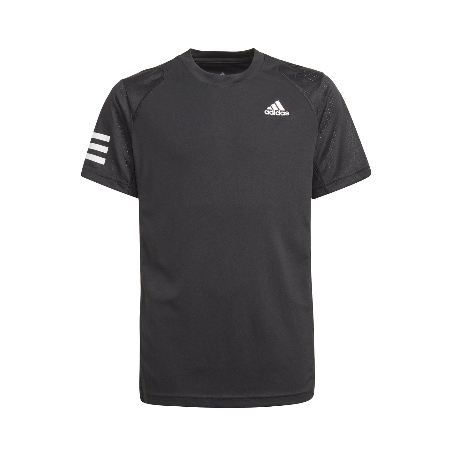 adidas Club 3 Stripes T-shirt Jongens - zwart, wit
