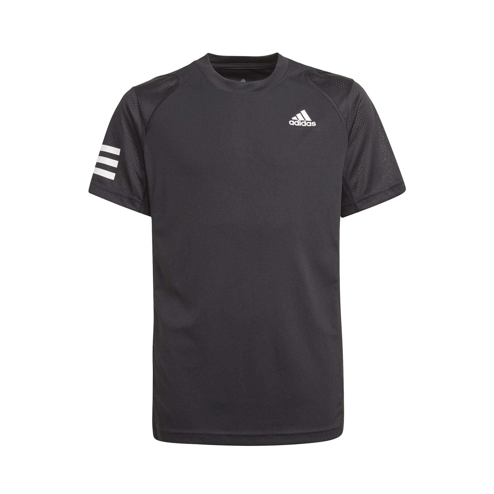 adidas Club 3 Stripes T-shirt Jongens - zwart, wit