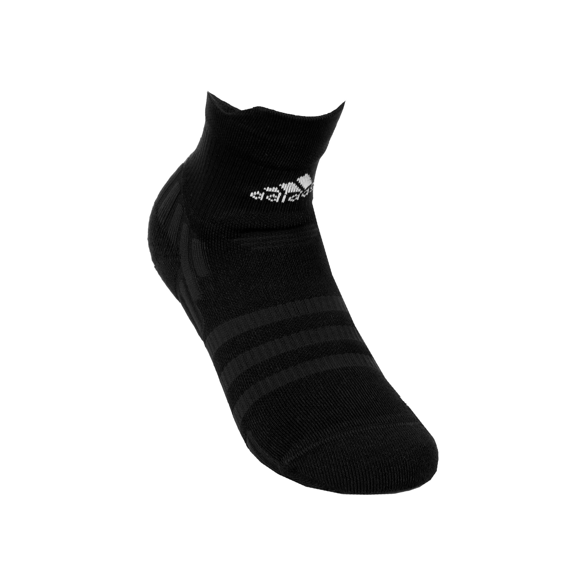 adidas Quarter Sportsokken Unisex - zwart