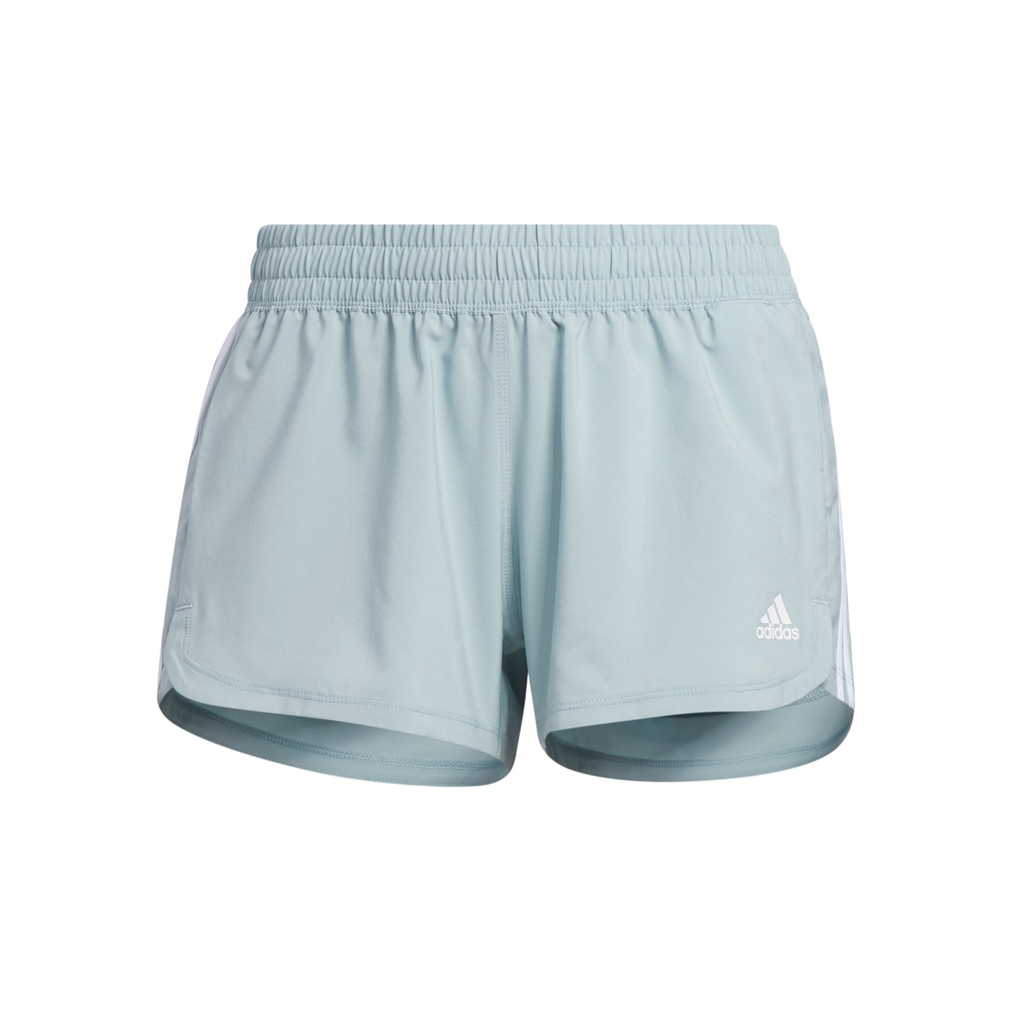 adidas Pacer 3-Streifen Woven Shorts Dames - grijs,