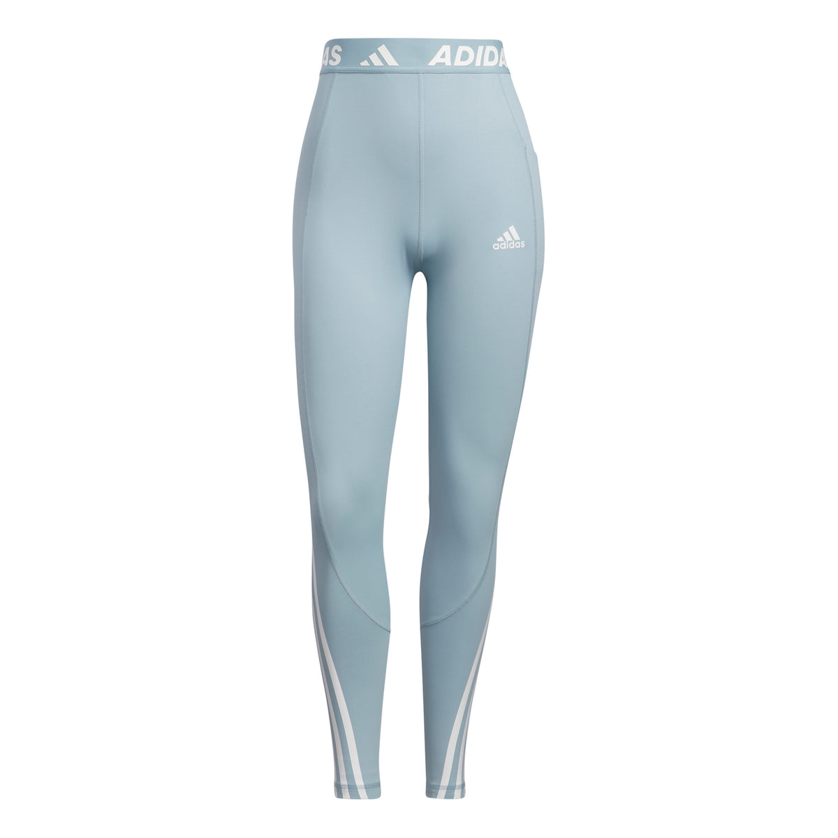 adidas 3Stripes Tight Dames - grijs, wit