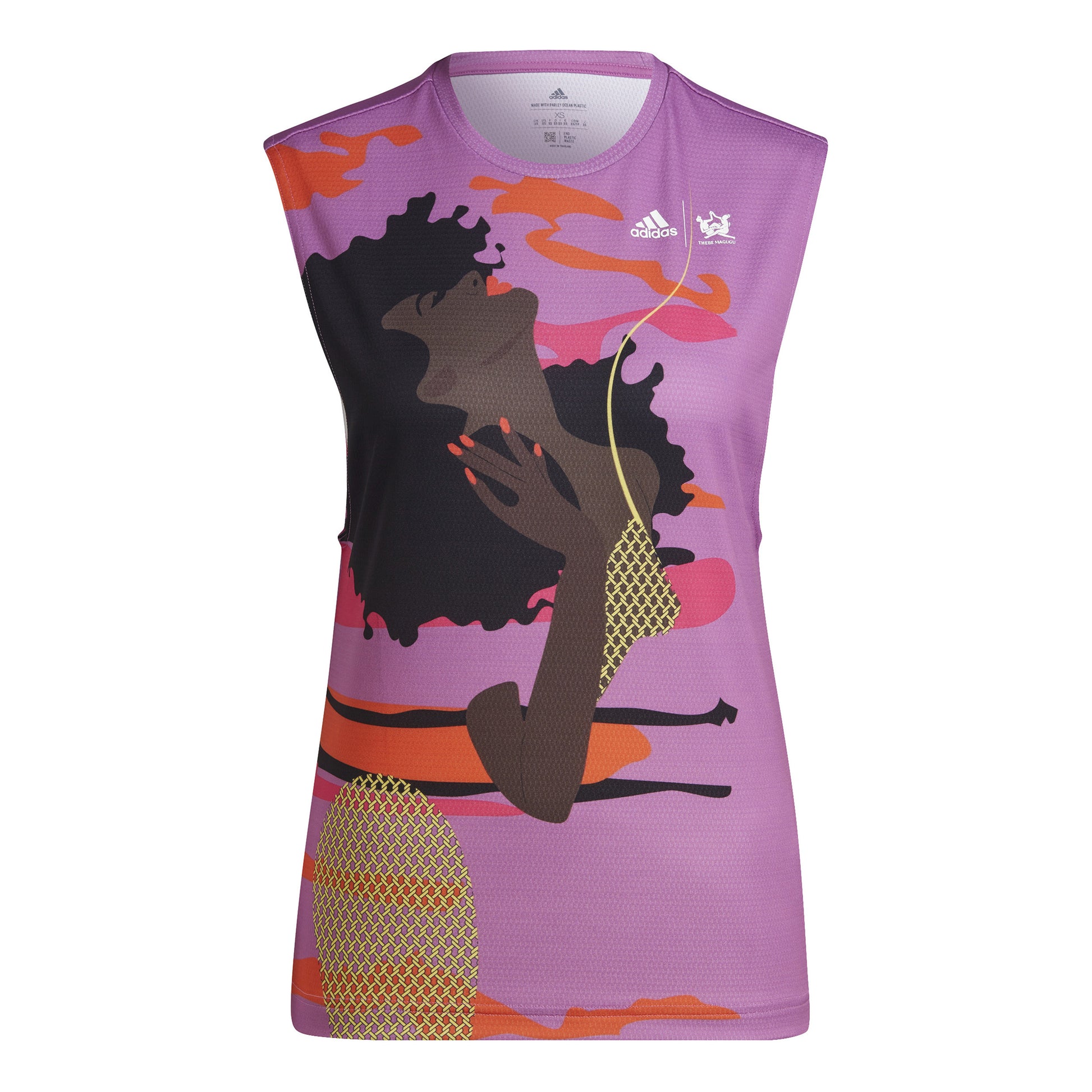adidas New York Unitefit SVL Tanktop Heren-Paars,Veelkleurig