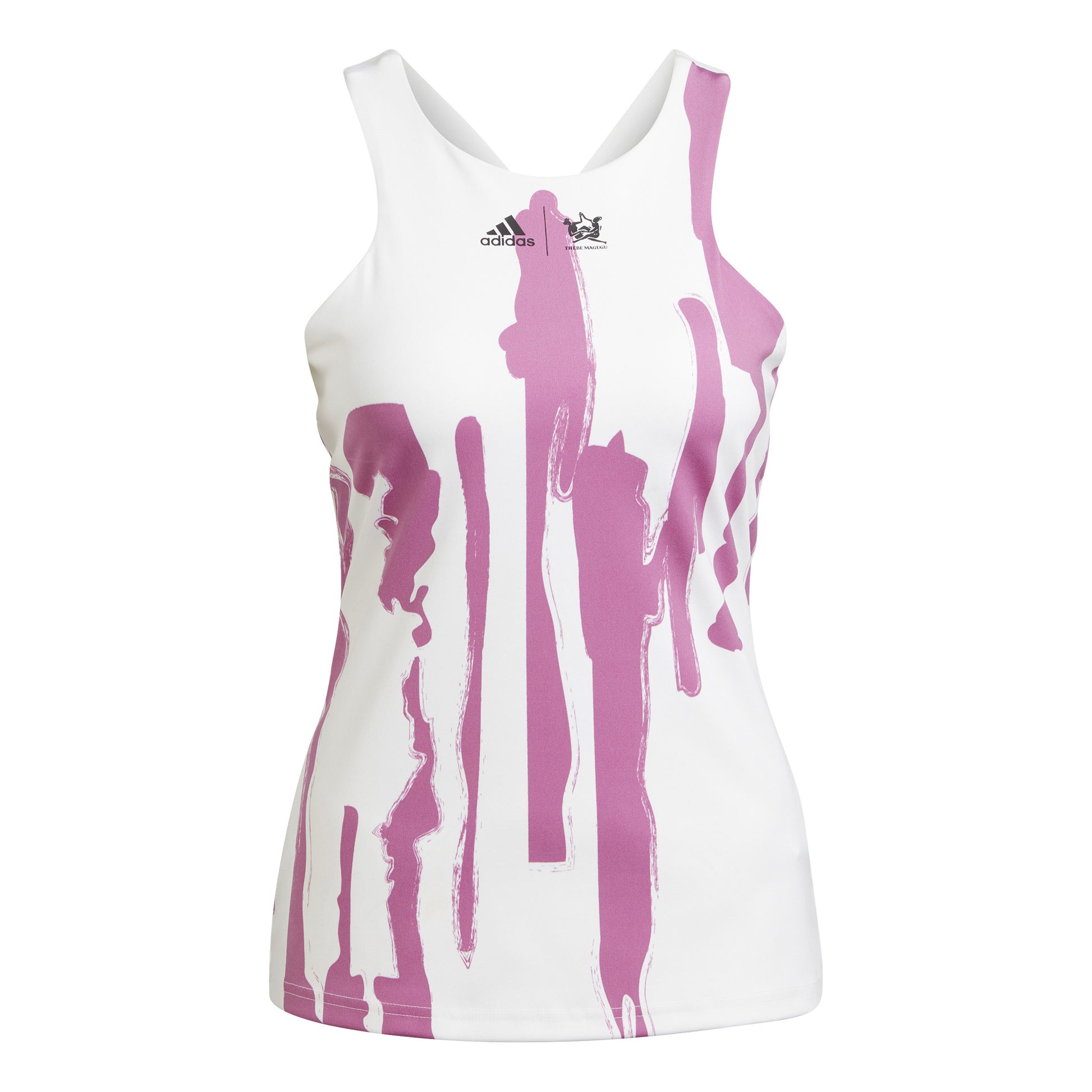 adidas New York Y Tanktop Dames-Wit,Paars