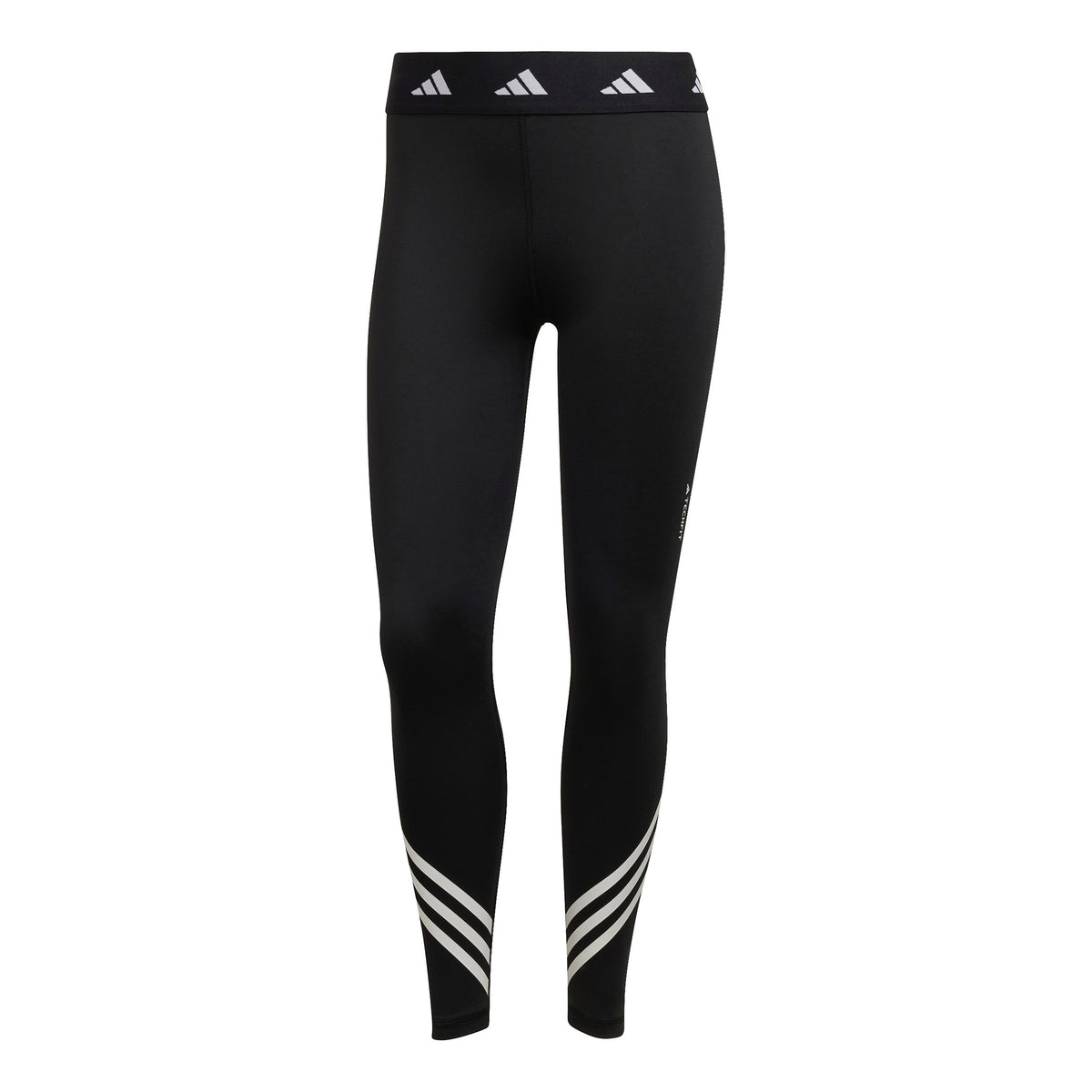 adidas Tech-Fit 3 Stripes 7/8 Tight Dames - zwart,