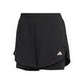 MIN 2in1 Shorts Dames - zwart,
