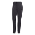 Essentials Linear French Terry Cuffed Trainingsbroek Dames-Zwart,Wit