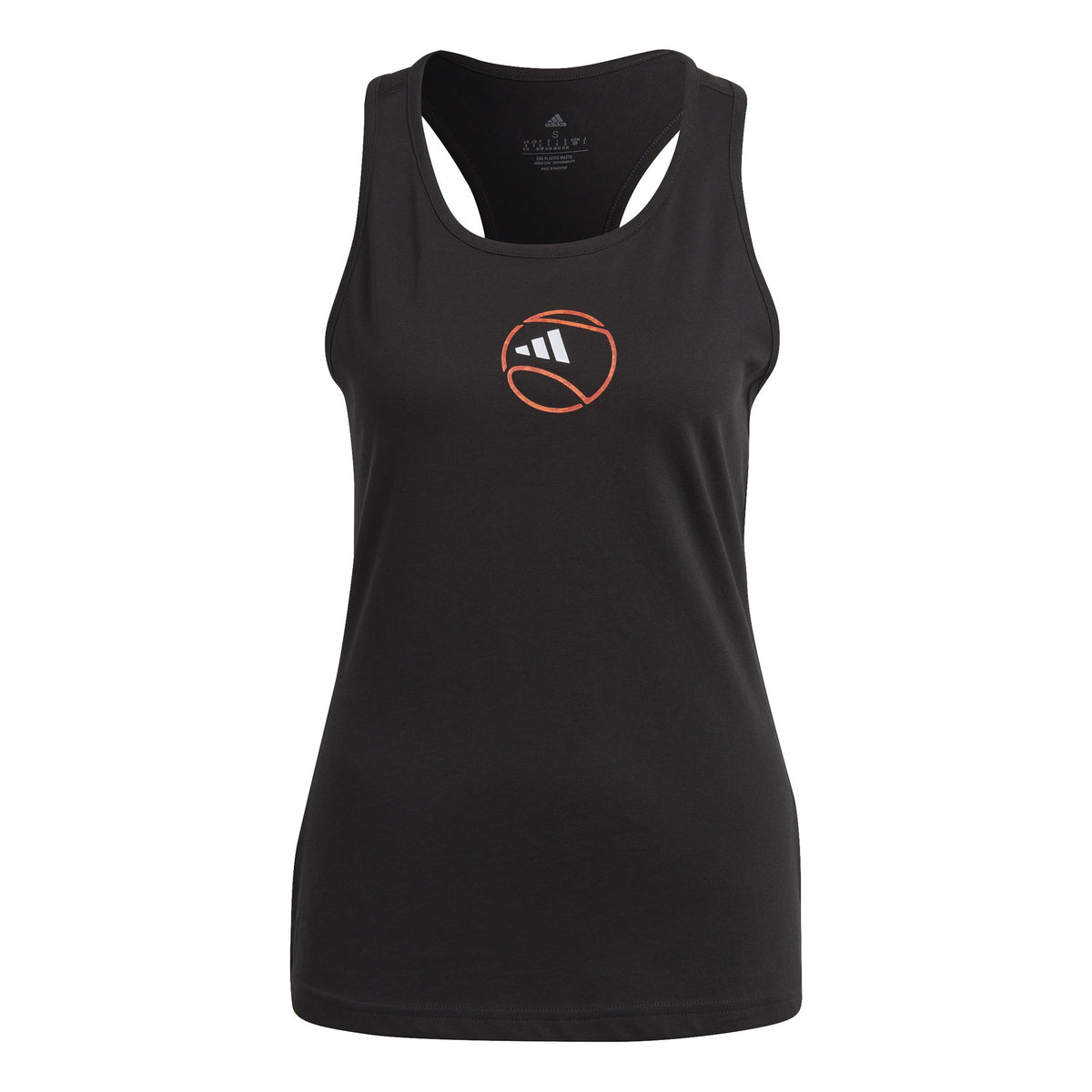 adidas AEROREADY Graphic Tanktop Dames - zwart,