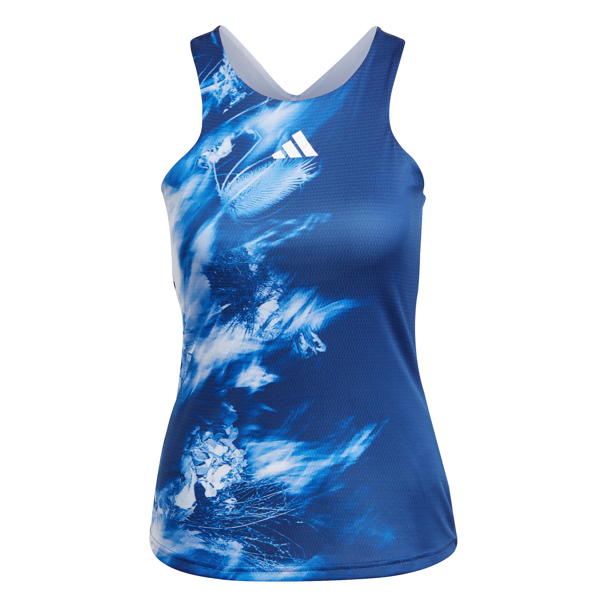 adidas Melbourne Y-Tanktop Dames-Donkerblauw,Wit