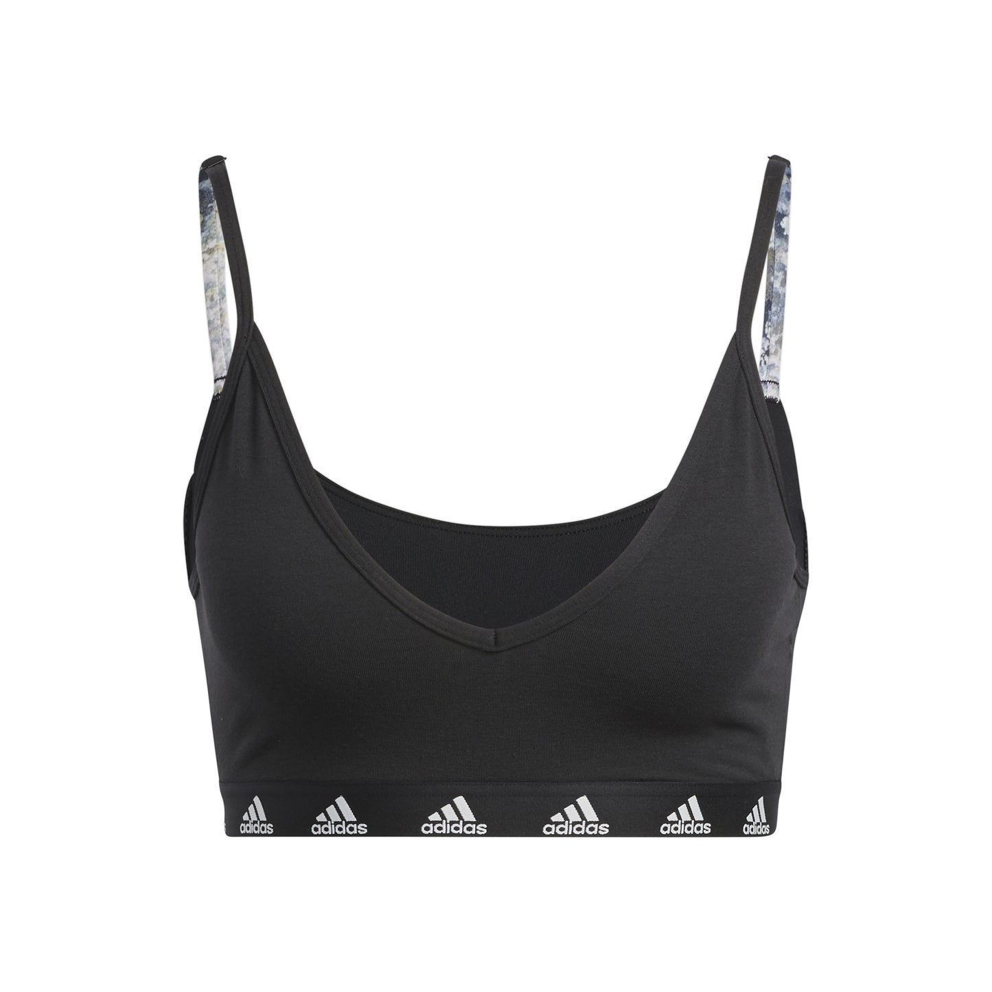 adidas Purebare Light Support Sport-bh Dames - zwart, wit