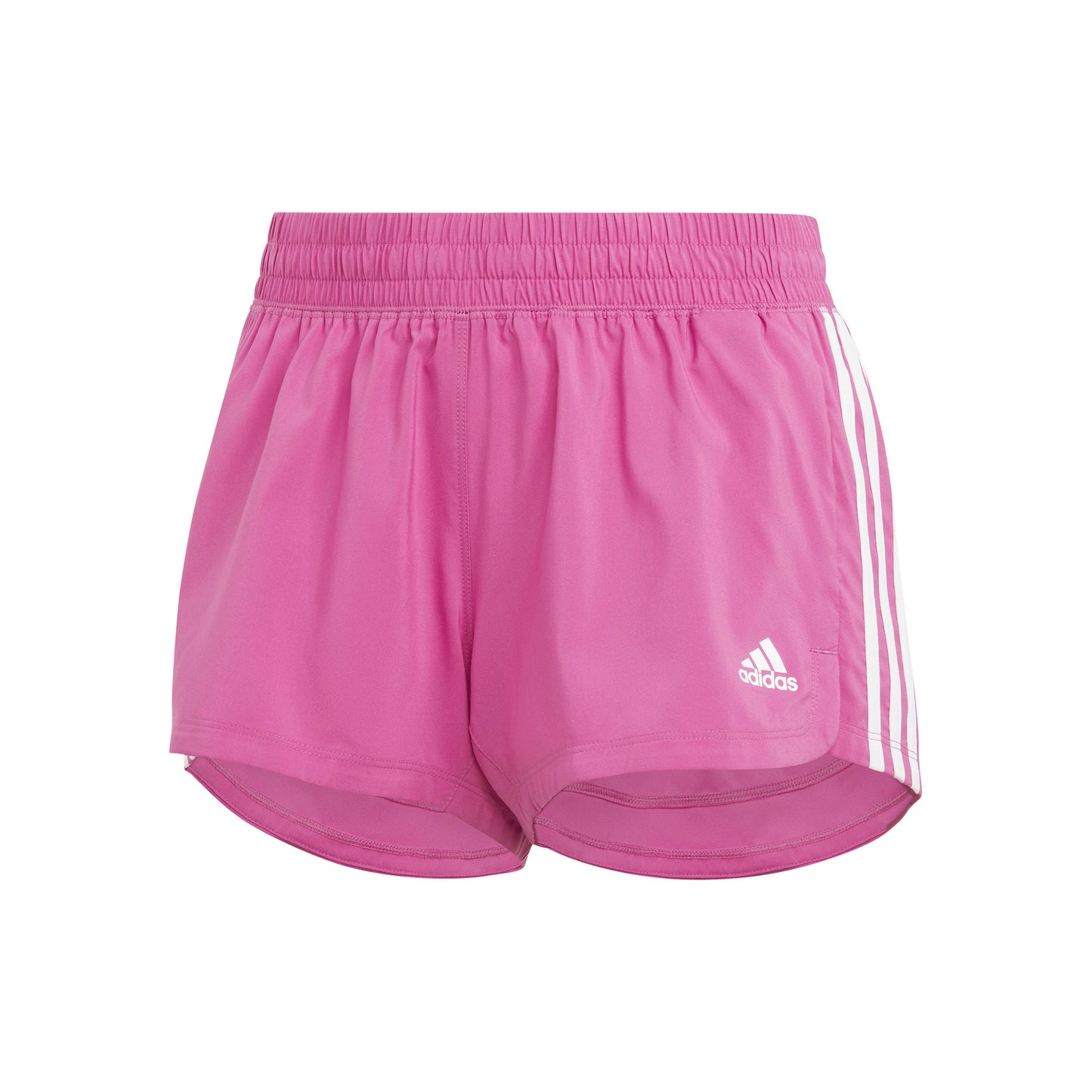 adidas Pacer 3-Streifen Woven Shorts Dames - pink, wit