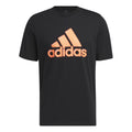 Logo Pen Fill - Sportswear Graphic T-shirt Heren - zwart, oranje