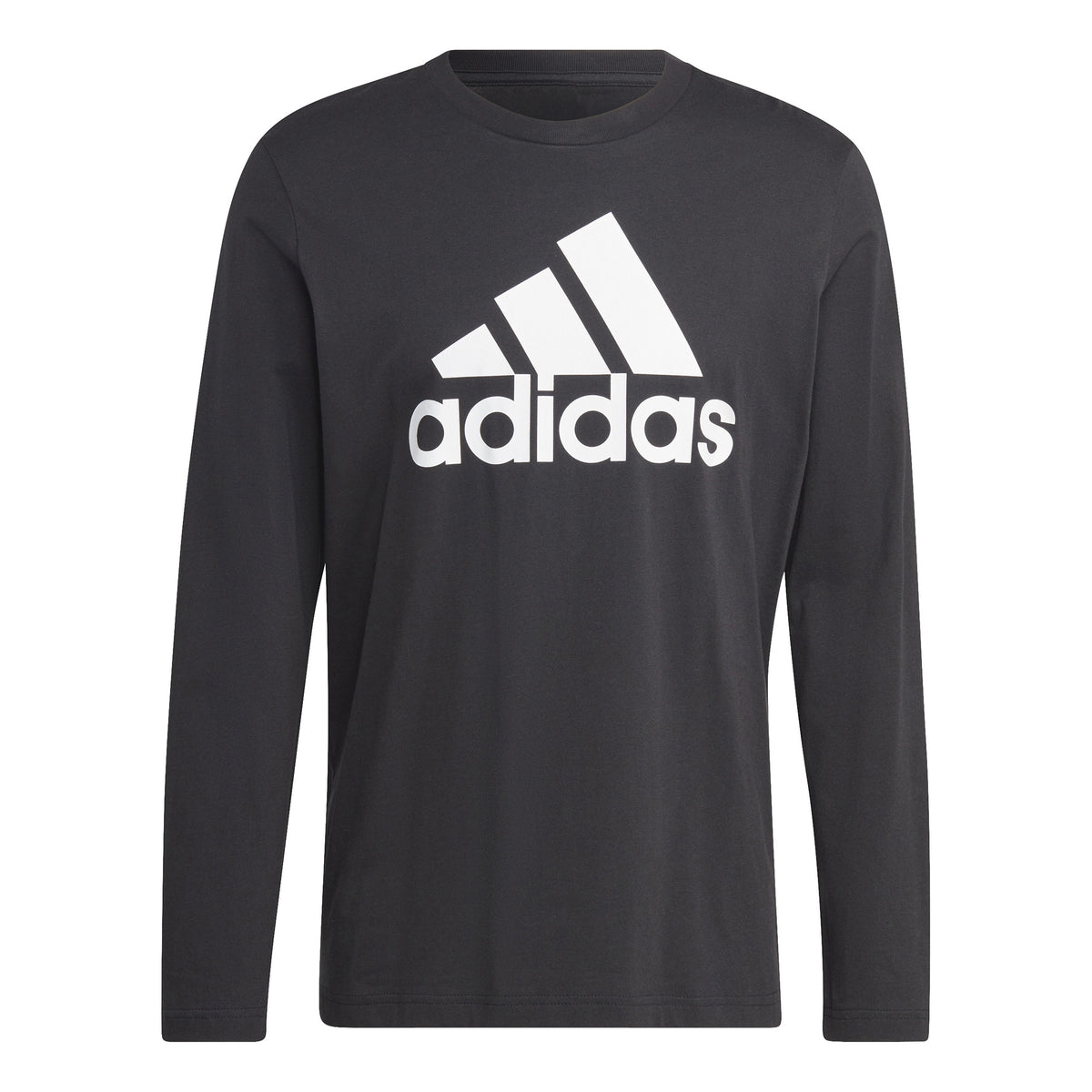 adidas Long-Sleeve Top Longsleeve Heren - zwart, wit