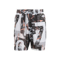 Graphic Shorts Heren - wit, veelkleurig