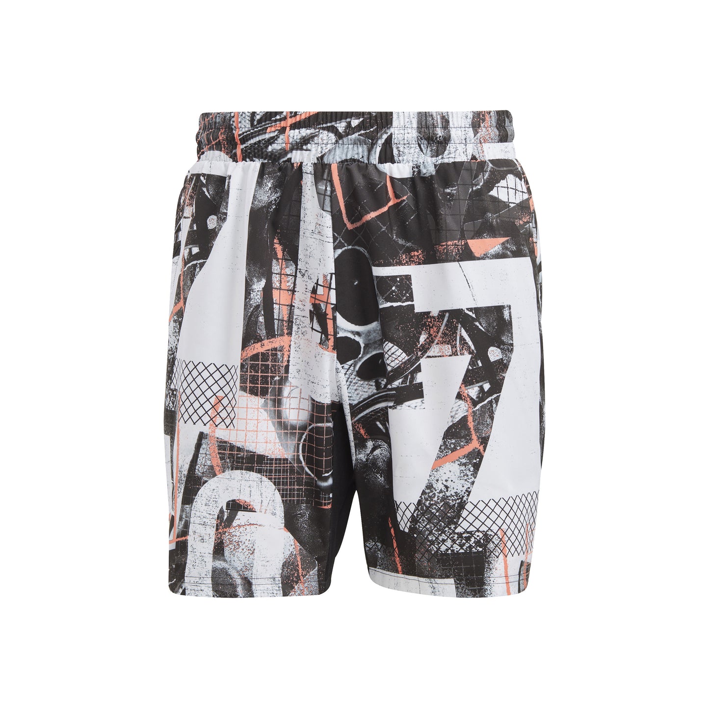 adidas Graphic Shorts Heren - wit, veelkleurig