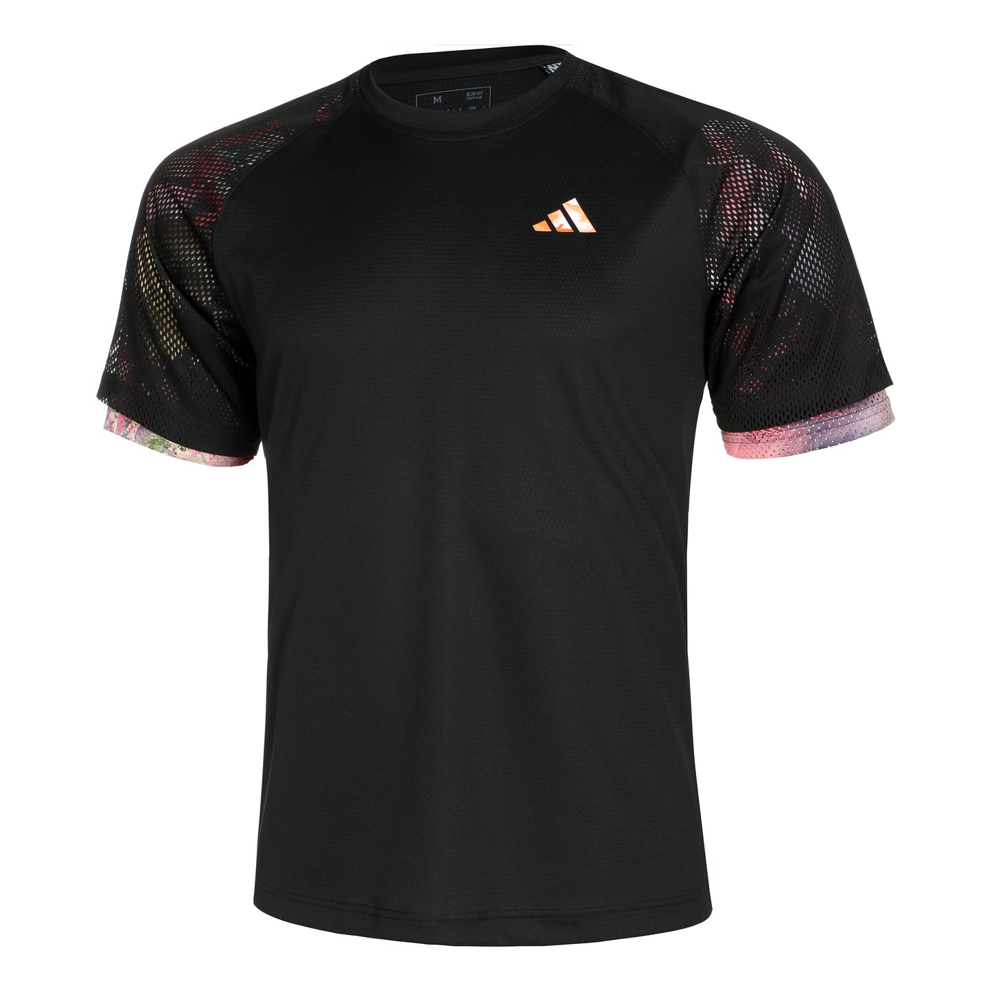 adidas Melbourne Ergo T-shirt Heren - zwart, veelkleurig