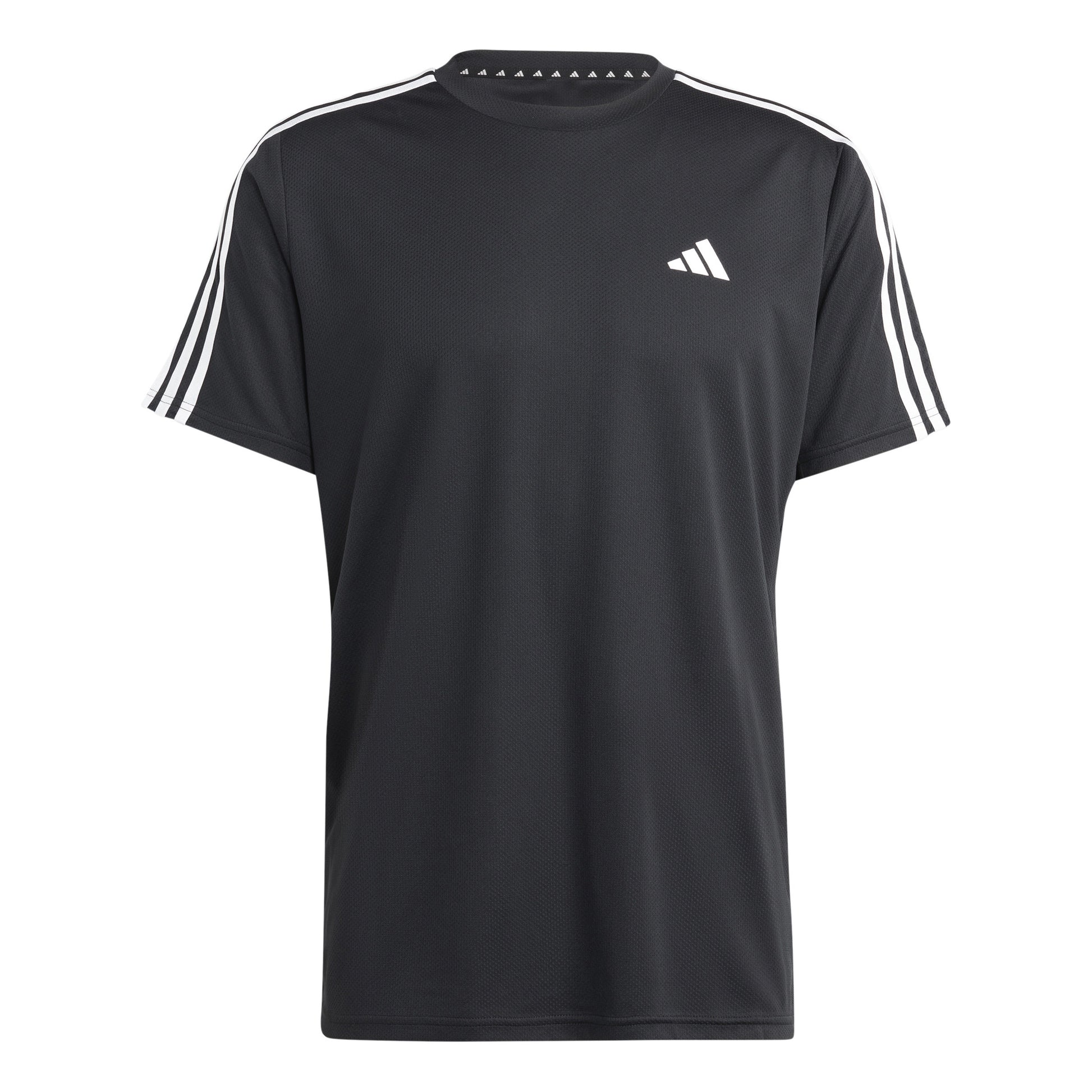 adidas Essentials Train 3-Stripes Training T-shirt Heren-Zwart,Wit