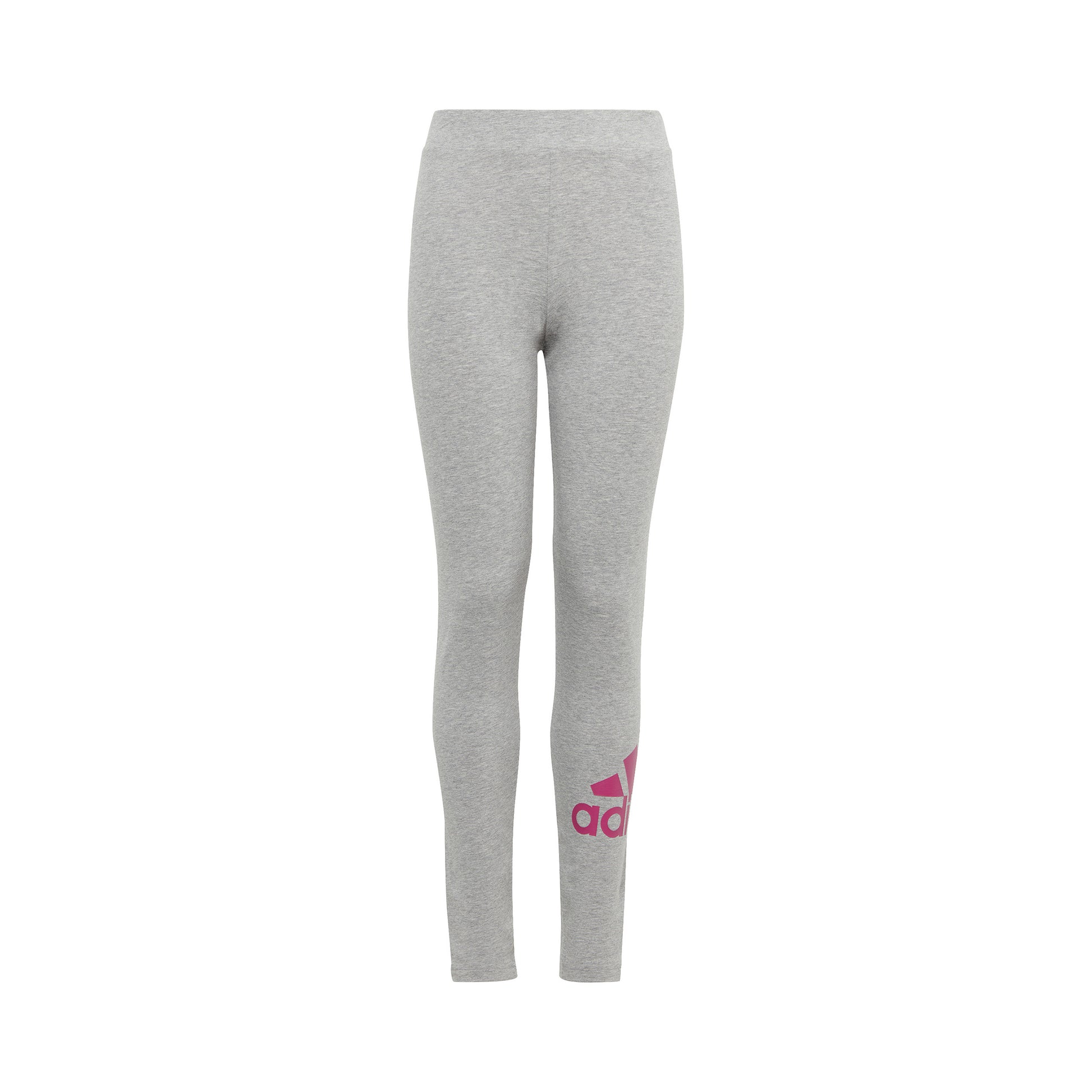 adidas Big Logo Cotton Tight Meisjes - lichtgrijs, pink