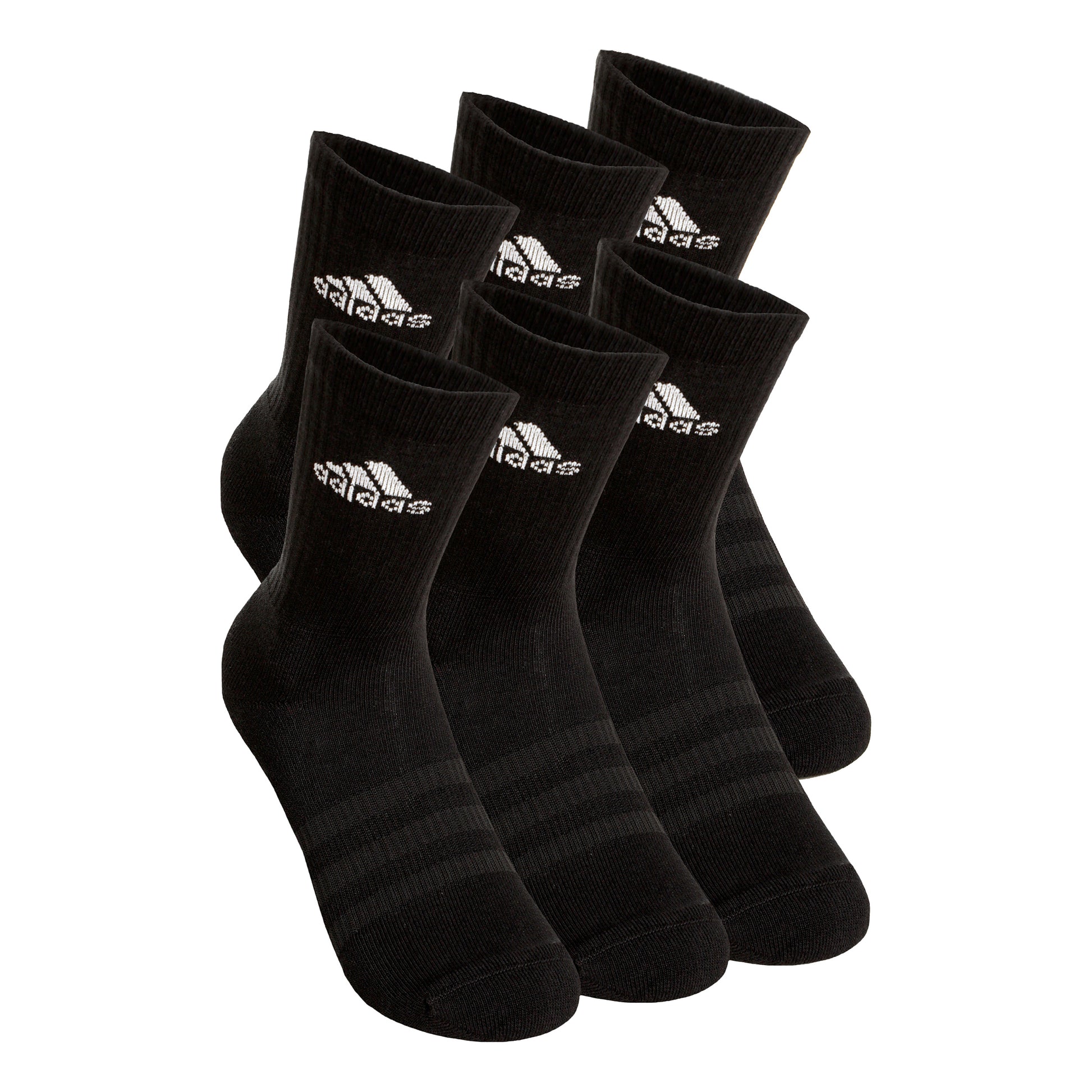 adidas Crew Sportswear Ankle Sportsokken Verpakking 6 Stuks-Zwart,Wit