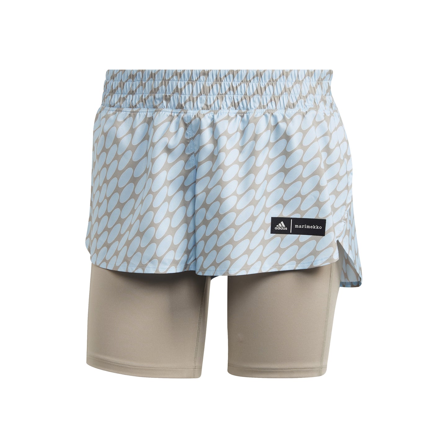 adidas Marimekko 2in1 Shorts Dames - lichtblauw,