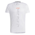 Terrex AGR Hardloopshirt Heren - wit,