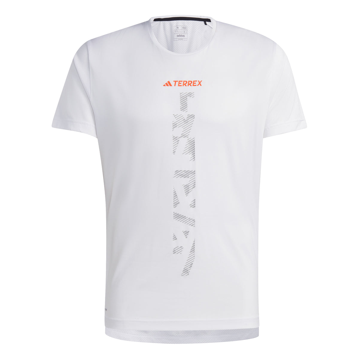 adidas Terrex AGR Hardloopshirt Heren - wit,