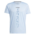 Terrex AGR Hardloopshirt Heren - blauw,