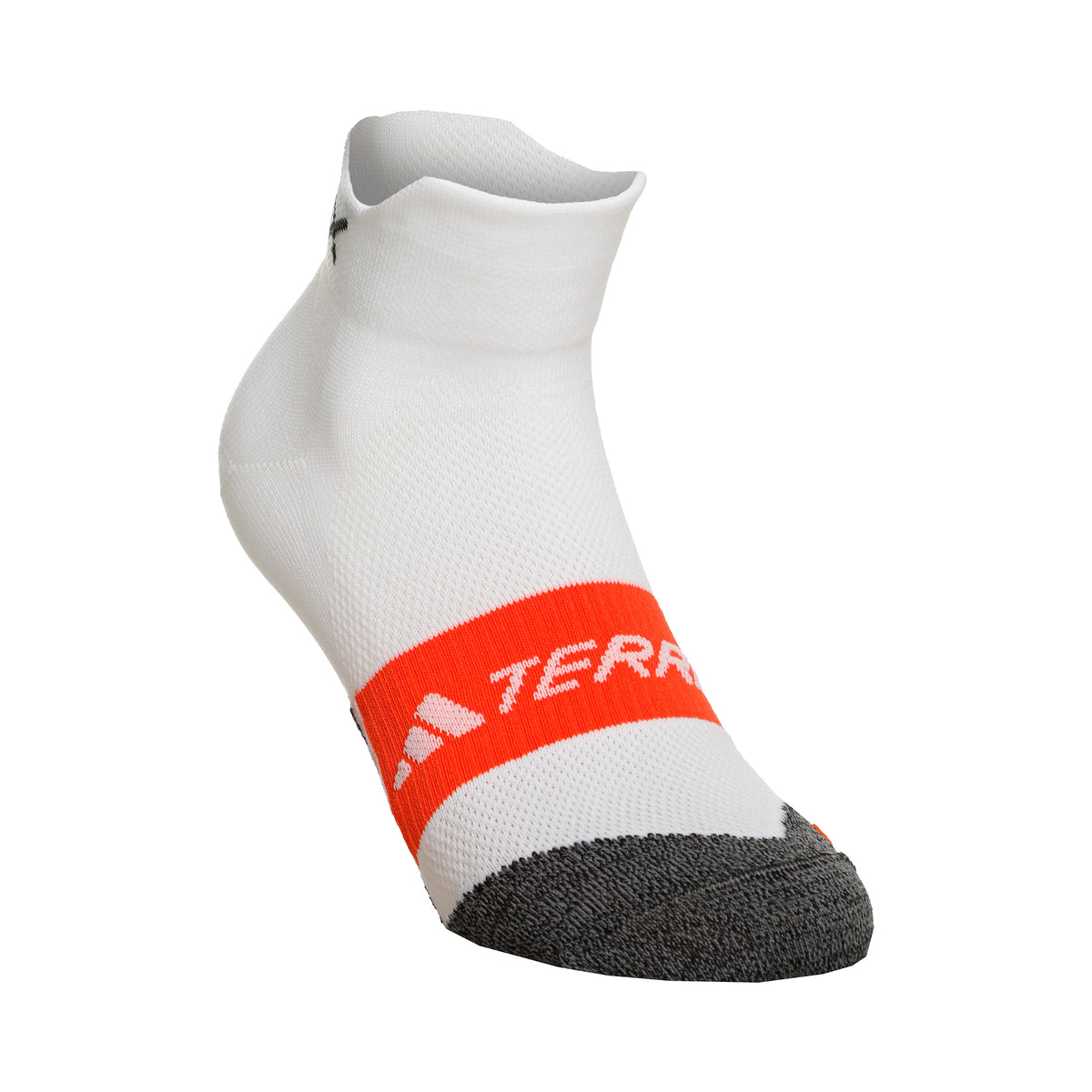 adidas Trail Speed Sportsokken Unisex - wit, oranje