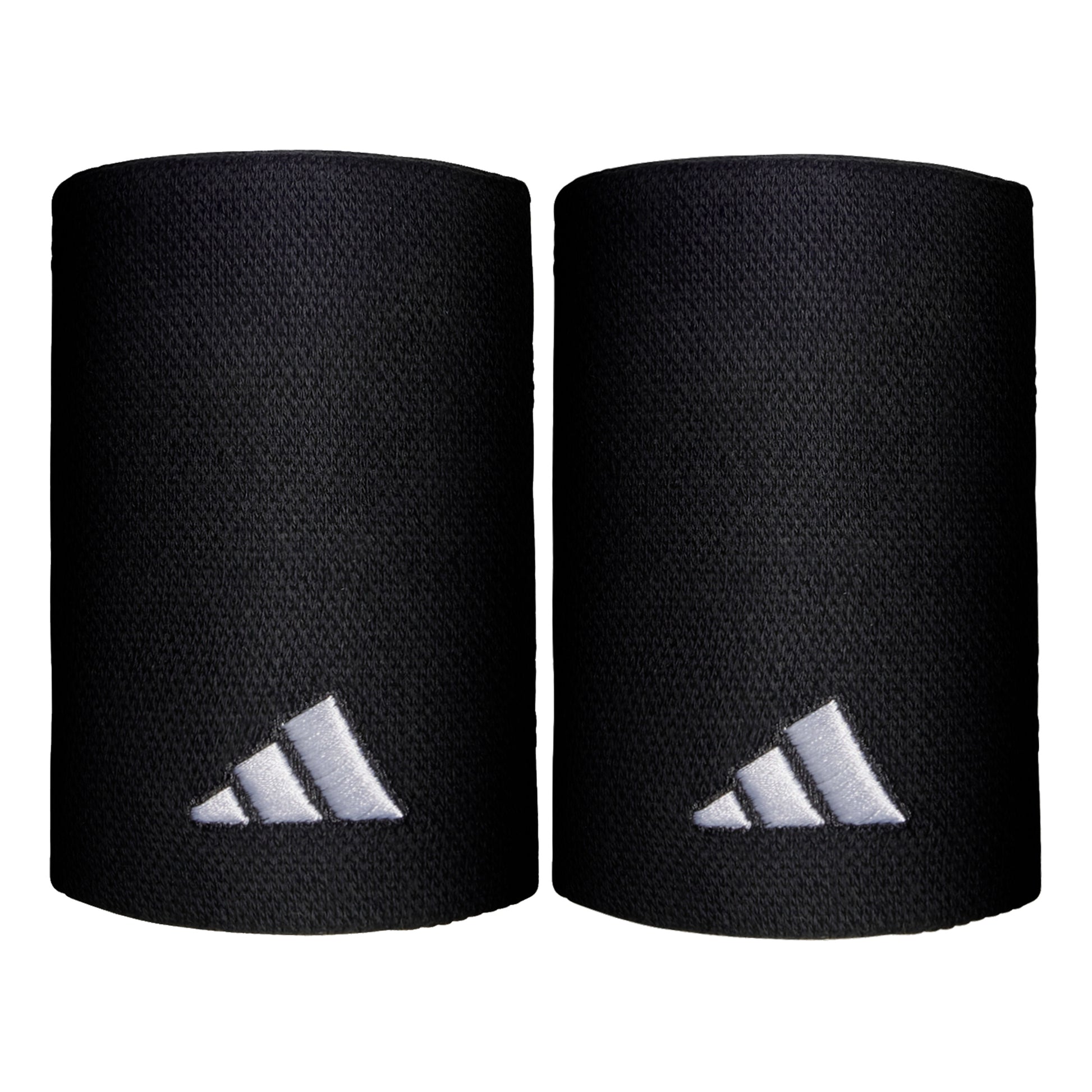 adidas Zweetband Verpakking 2 stuks lang - zwart, wit