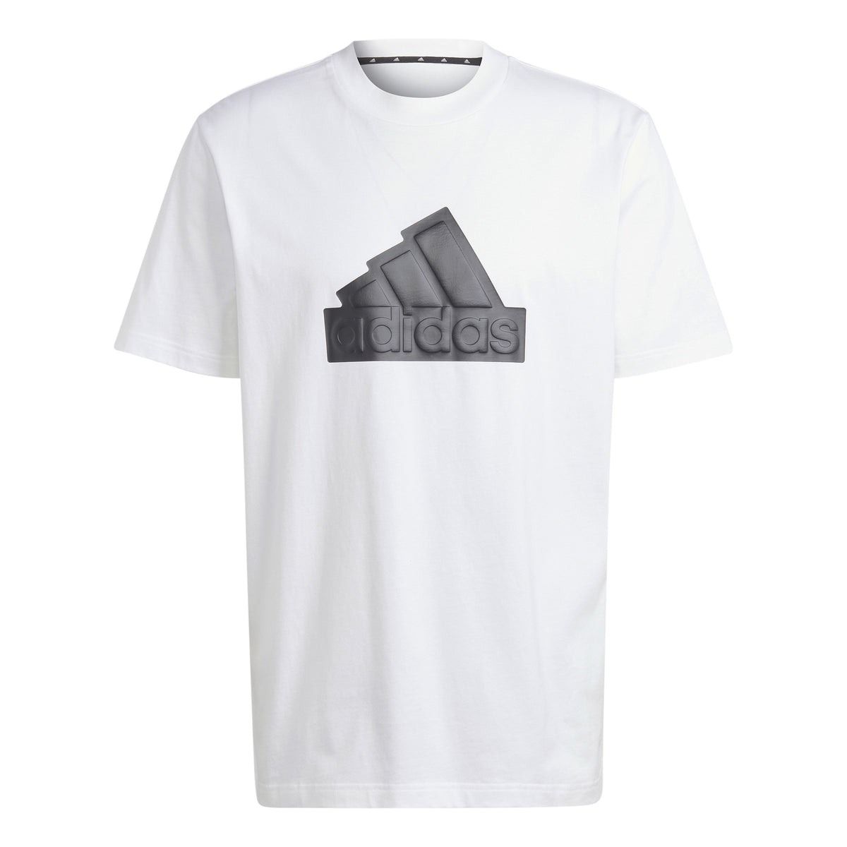 adidas Future Icon Badge of Sport T-shirt Heren - wit, zwart
