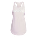 Linear Tanktop Dames - roze, wit