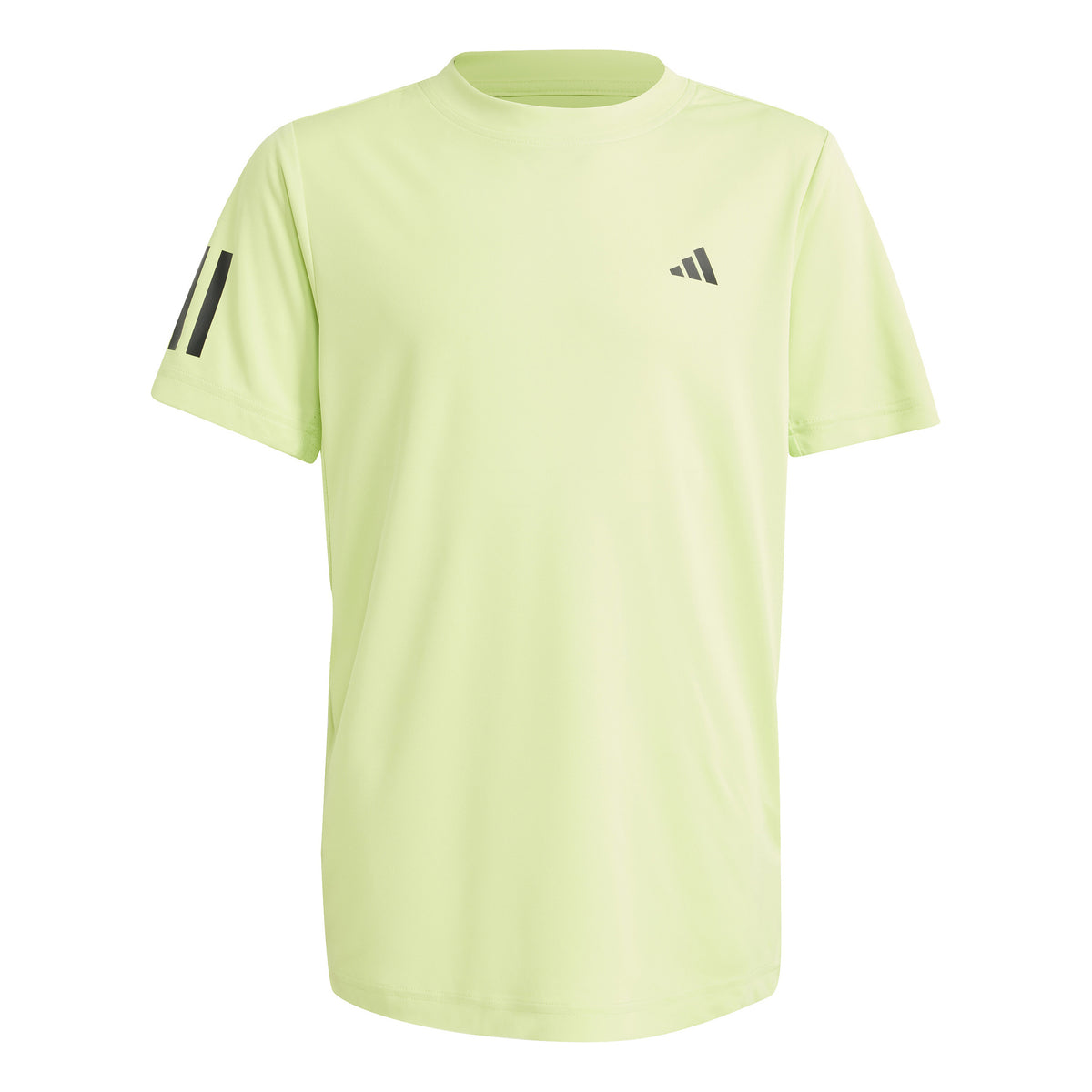 adidas Club 3 Stripes T-shirt Jongens - limoen,