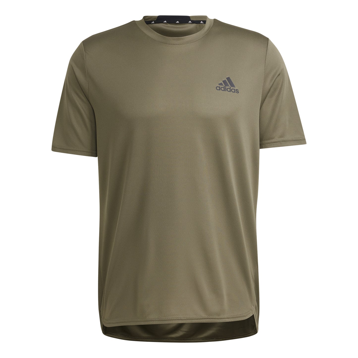 adidas D4M T-shirt Heren - olijf,