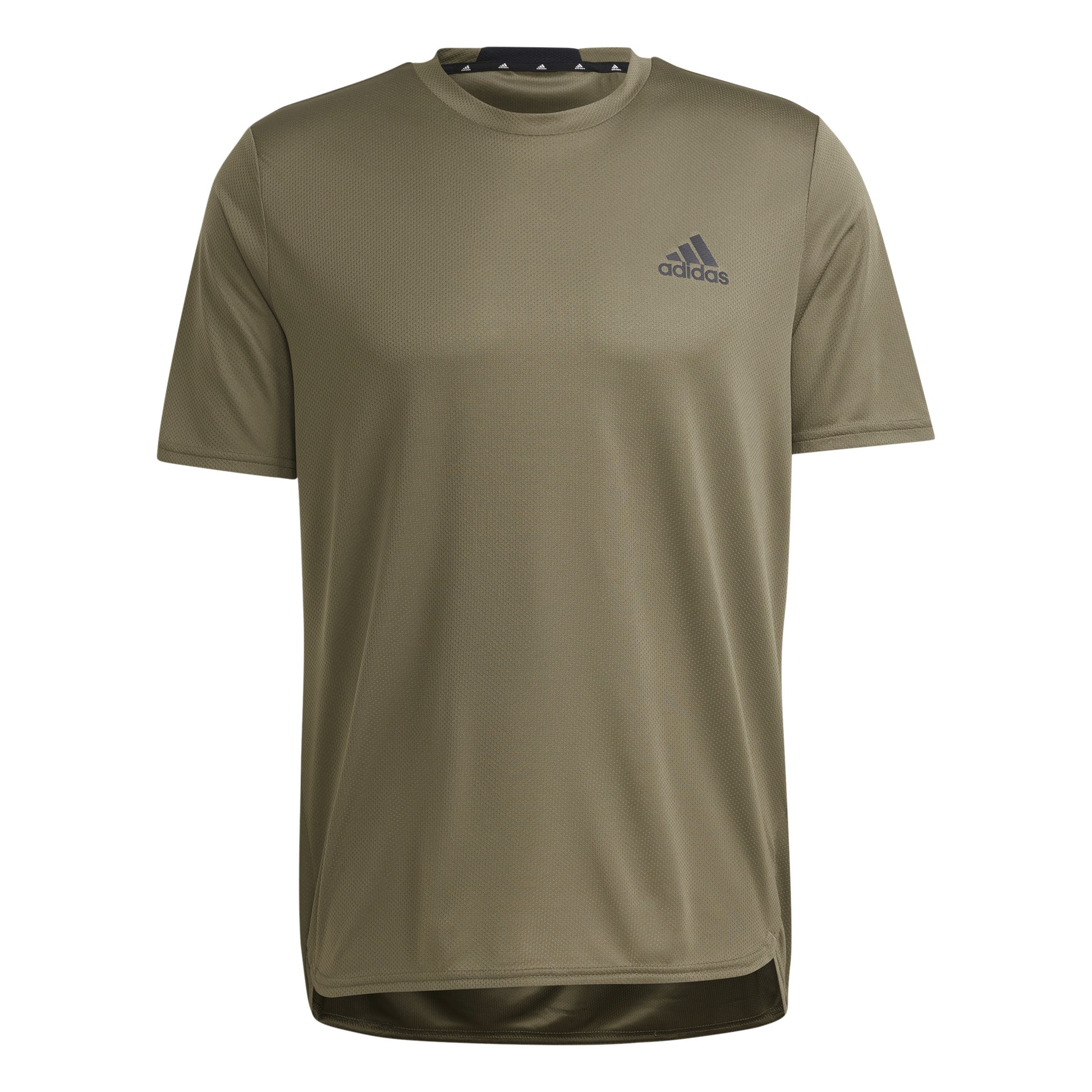 adidas D4M T-shirt Heren - olijf,