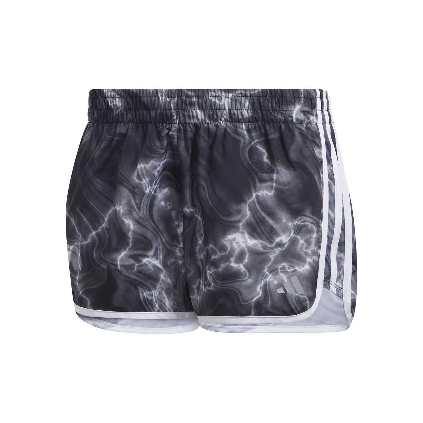 adidas M20 3in AOP Hardloopshorts Dames-Zwart,Veelkleurig