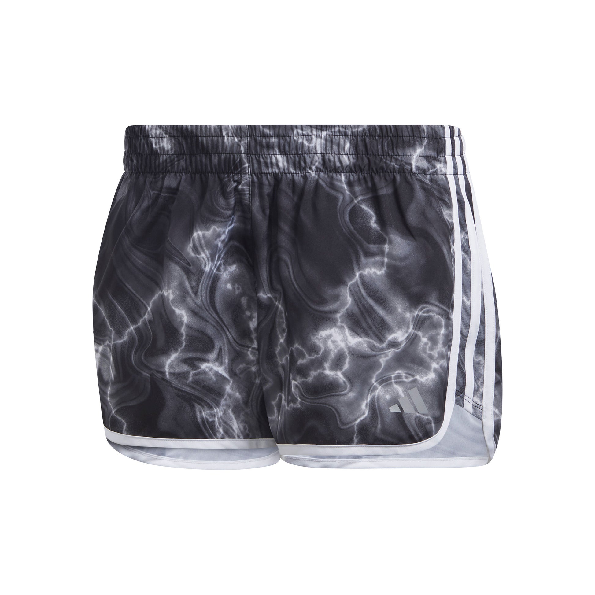 adidas M20 3in AOP Hardloopshorts Dames-Zwart,Veelkleurig