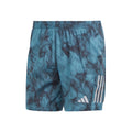 Own the Run 5in AOP Hardloopshorts Heren - donkergroen, zwart