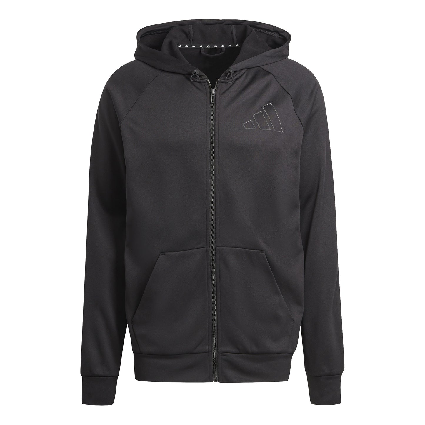 adidas GG Big Logo 3 Stripes Trainingsjack Heren - zwart,