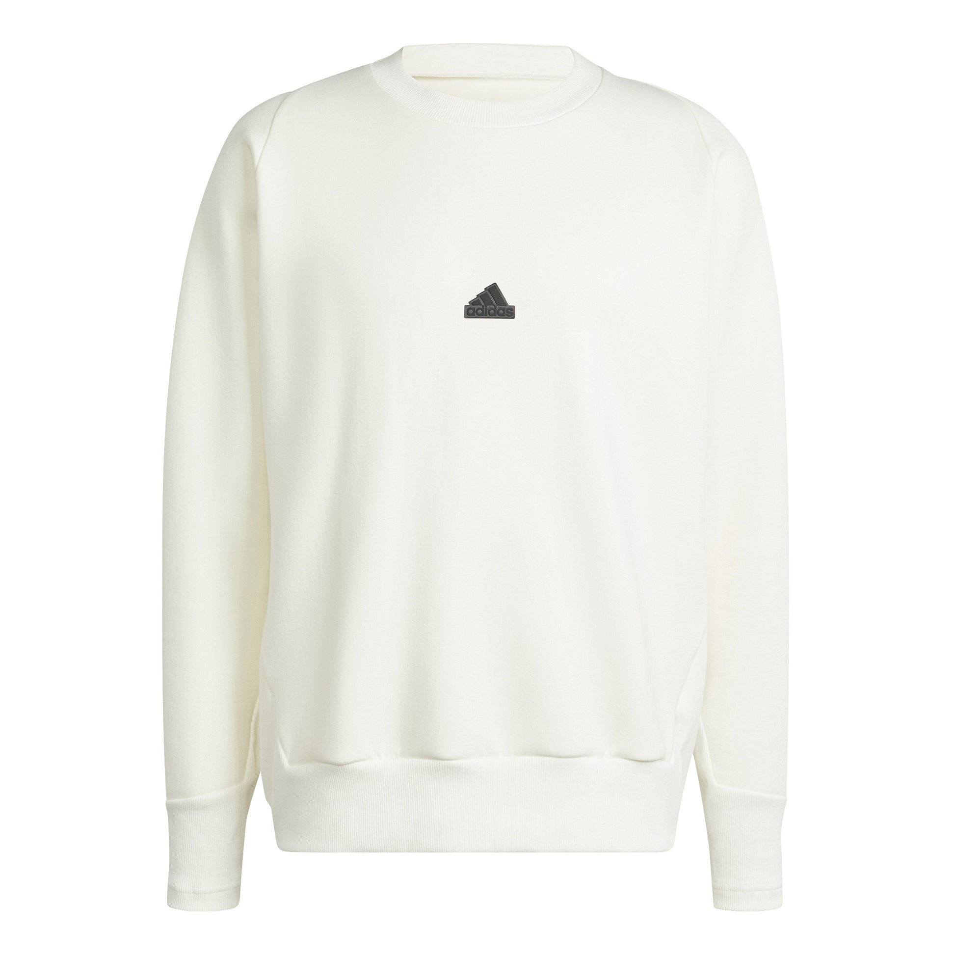 adidas Zone Printed Crew T-shirt Heren - crème,