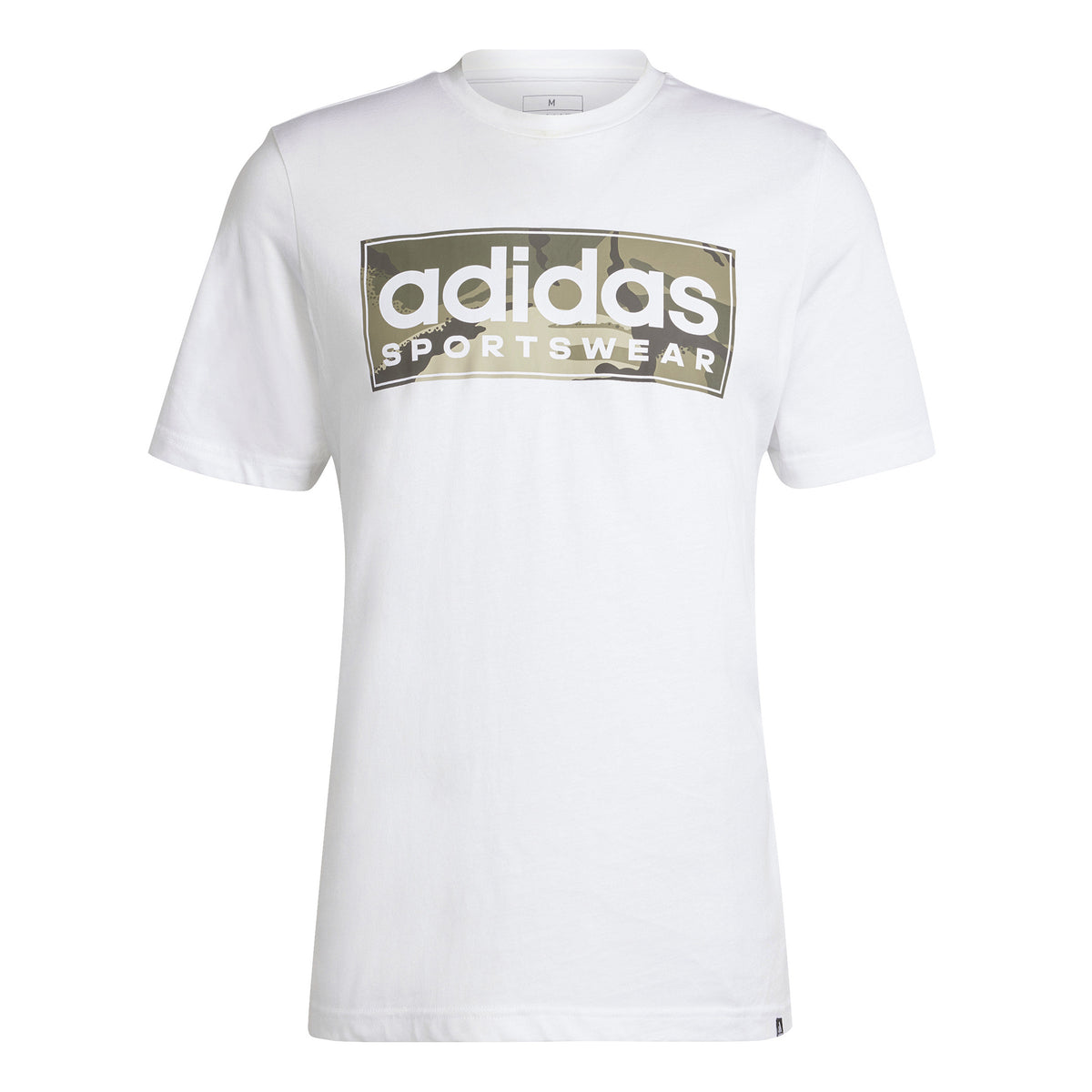 adidas Camo Graphic 2 T-shirt Heren - wit, olijf