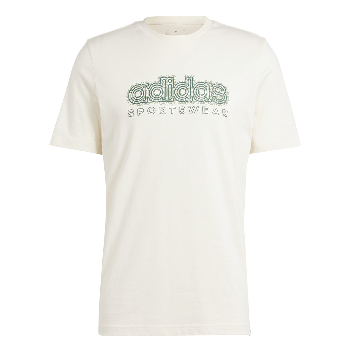 adidas Growth SPW T-shirt Heren - wit, olijf