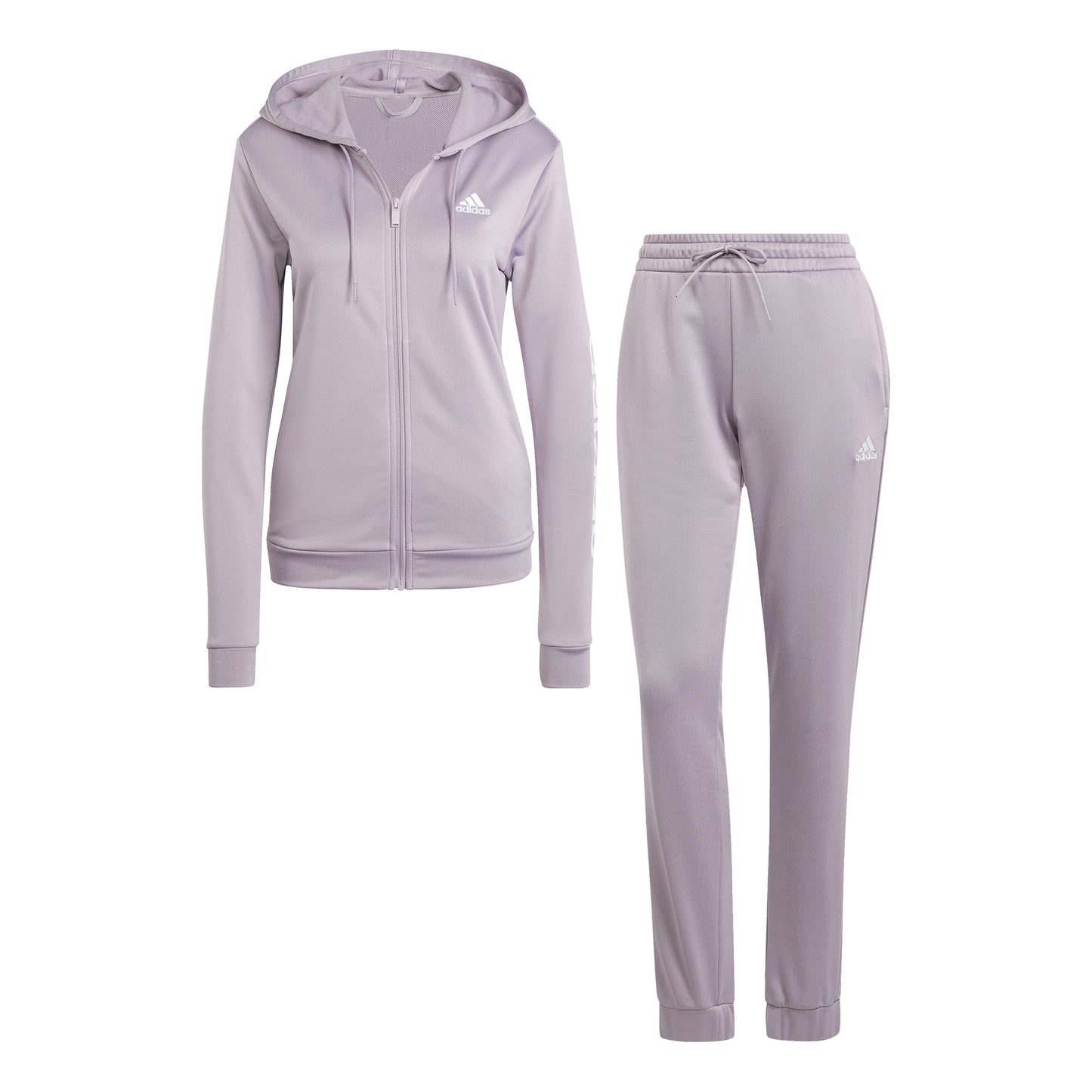 adidas Linear Trainingspak Dames - mauve,