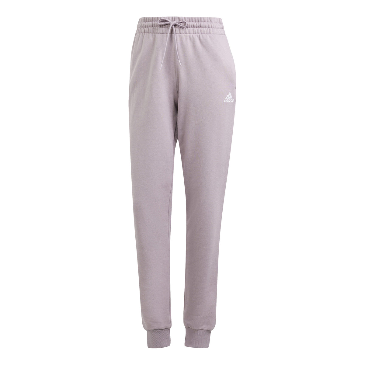 adidas Essentials Linear French Terry Trainingsbroek Dames - mauve, wit