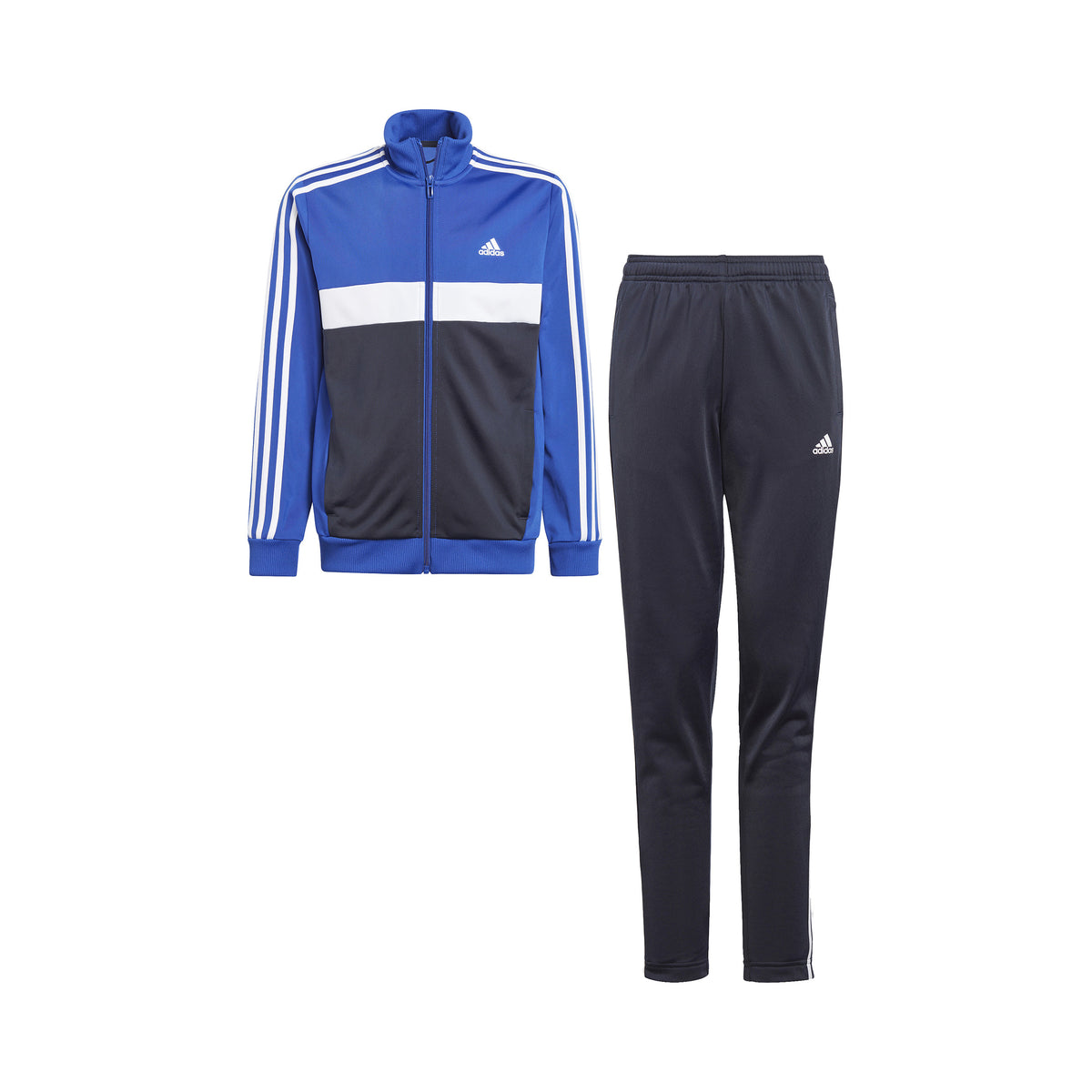 adidas 3Stripes Trainingspak Jongens - blauw, veelkleurig