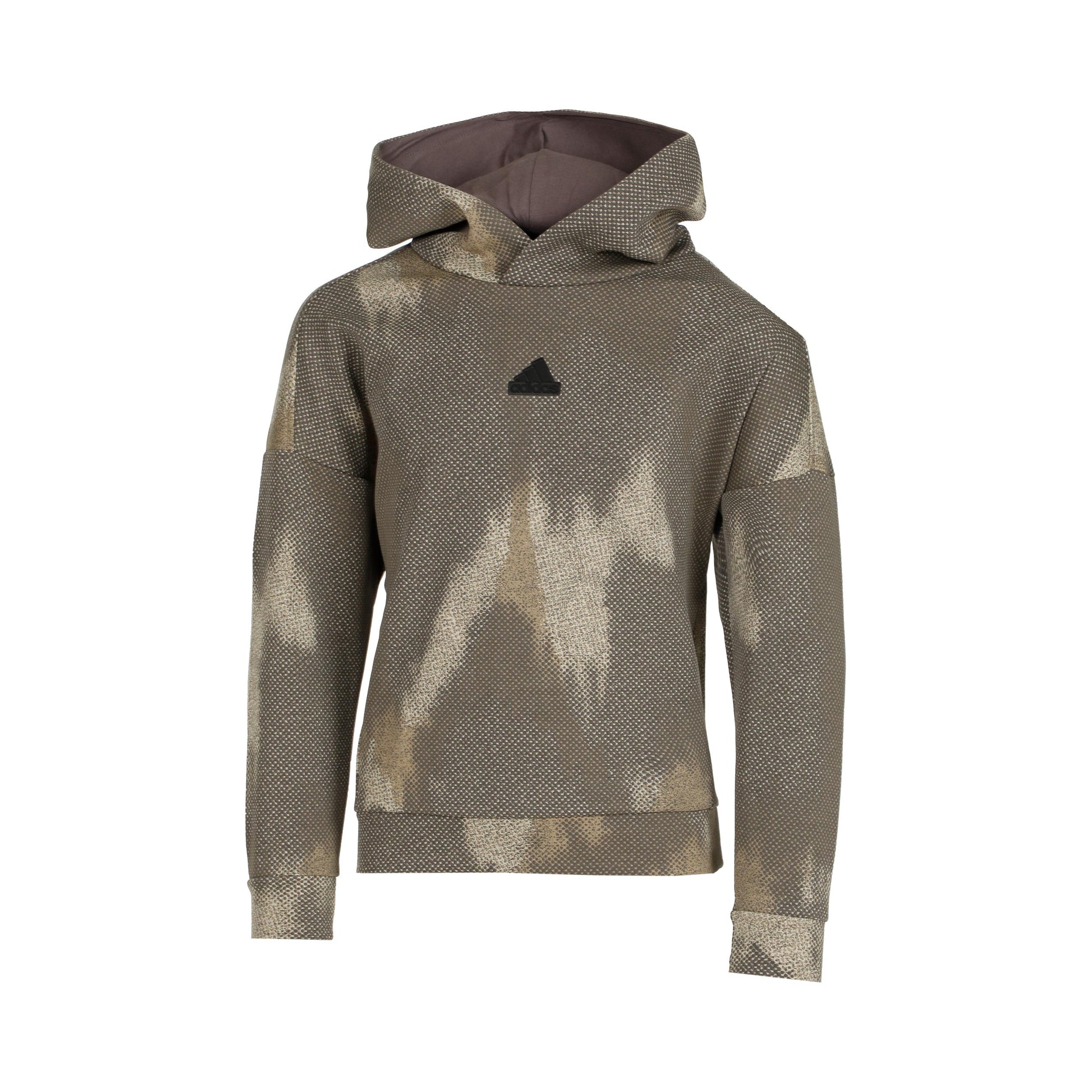 adidas AOP Sweater met capuchon Jongens - kaki, grijs