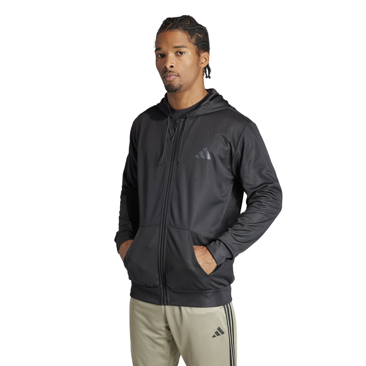 adidas Essentials Sea Sportjas Heren - zwart,