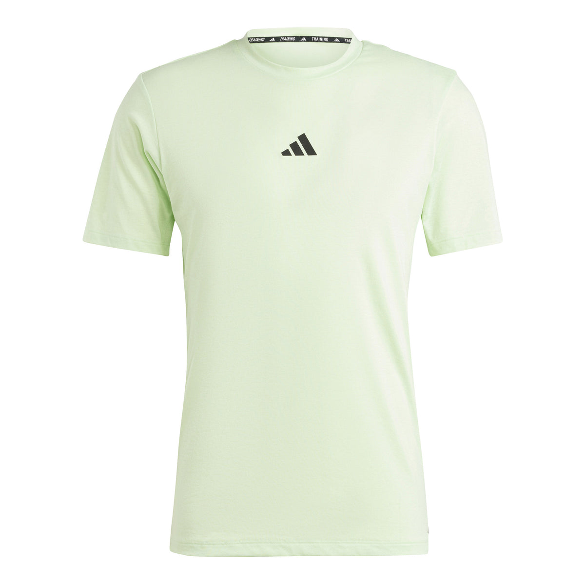adidas Woven Logo T-shirt Heren - lichtgroen,